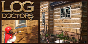 Log Cabin Restoration Log Cabin Restoration | Log Cabin Wash, Caulking And Staining 